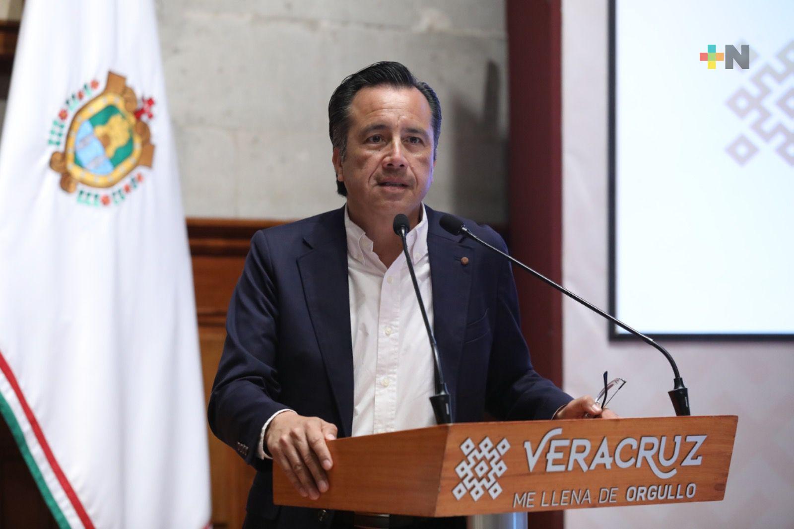 Cuitláhuac apoya a AMLO para que jueces federales no amparen delincuentes