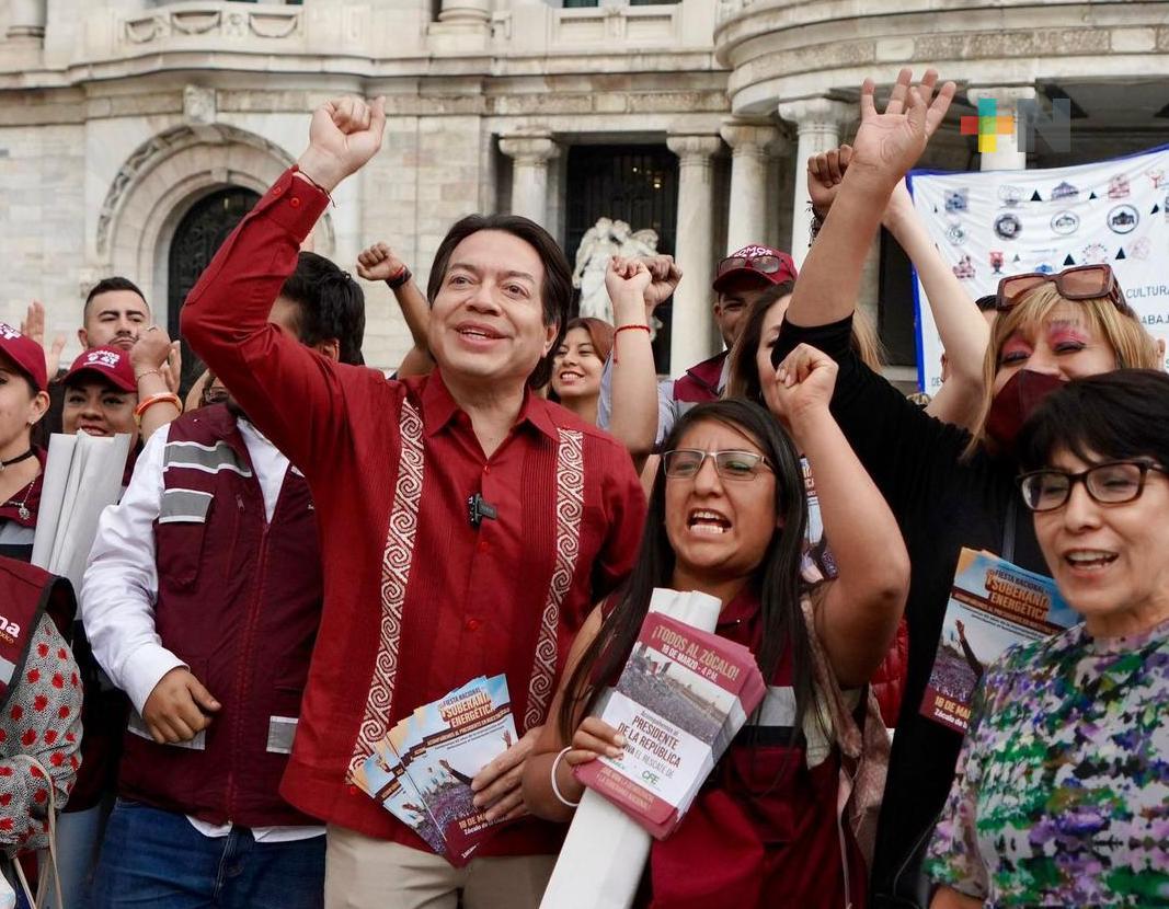 Este 18 de marzo, México festejará su soberanía energética: Mario Delgado
