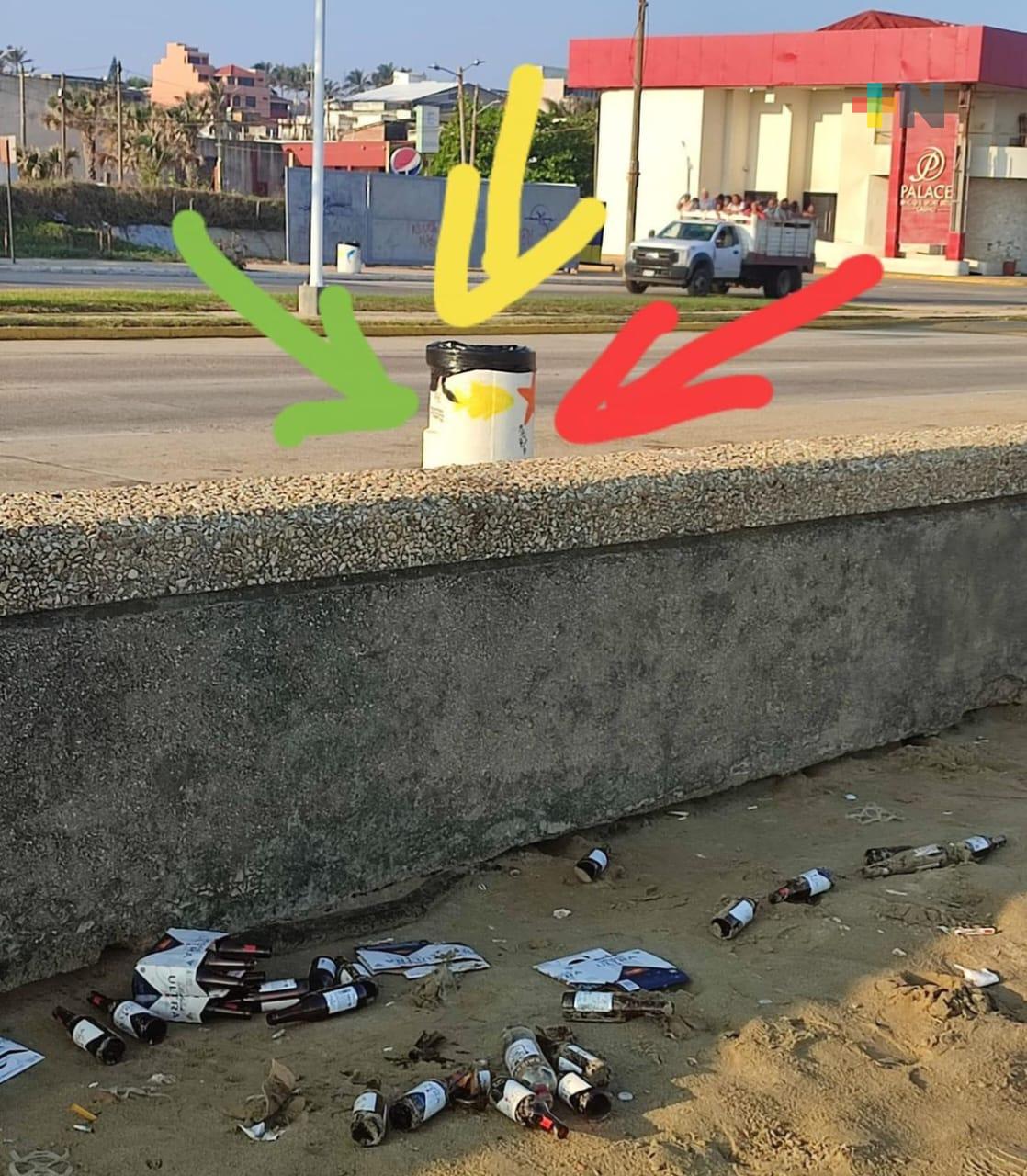 Ambientalistas invitan a limpieza de playa en Coatza y conminan a no tirar basura