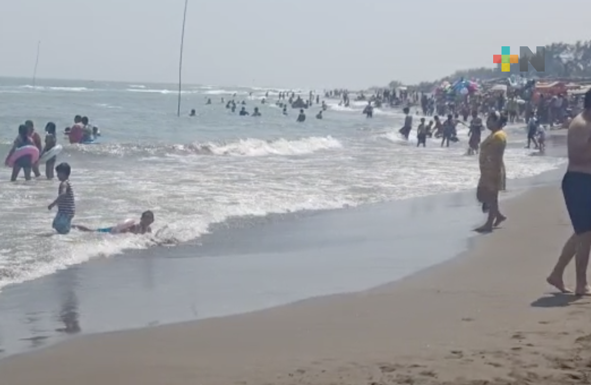 En Tecolutla, listas playas de Costa Esmeralda para recibir al turismo
