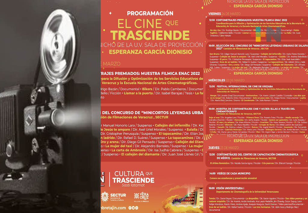 Cine que trasciende, Cumbre Tajín mostrará 99 proyecciones