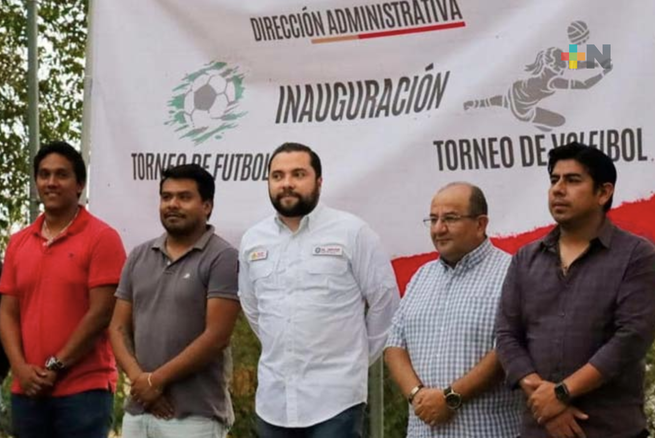 Con gran participación de trabajadores del sector salud inició el Torneo Sesver 2023