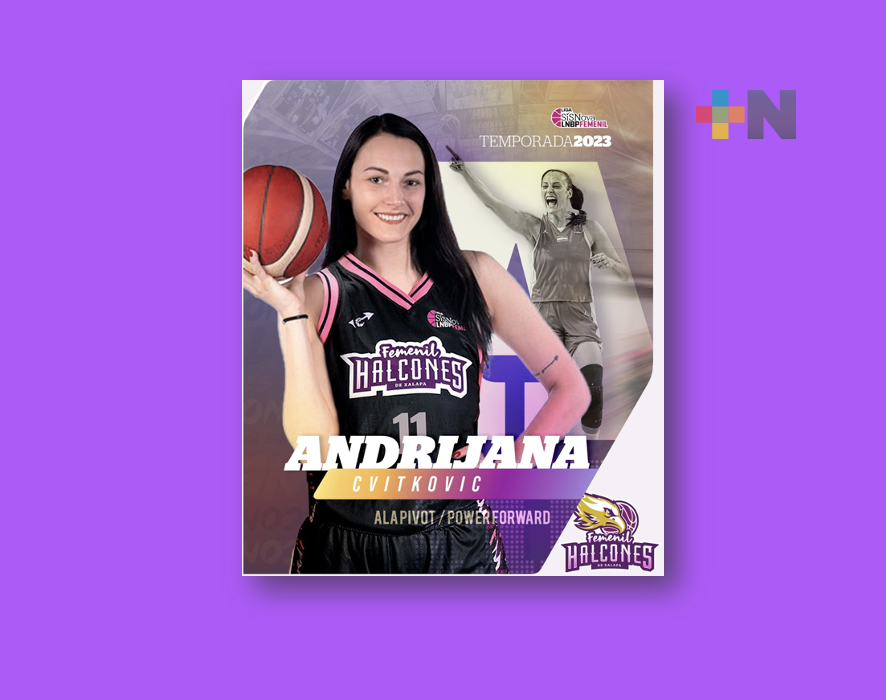 Andrijana Cvitković jugadora croata refuerza a los Halcones de Xalapa Femenil