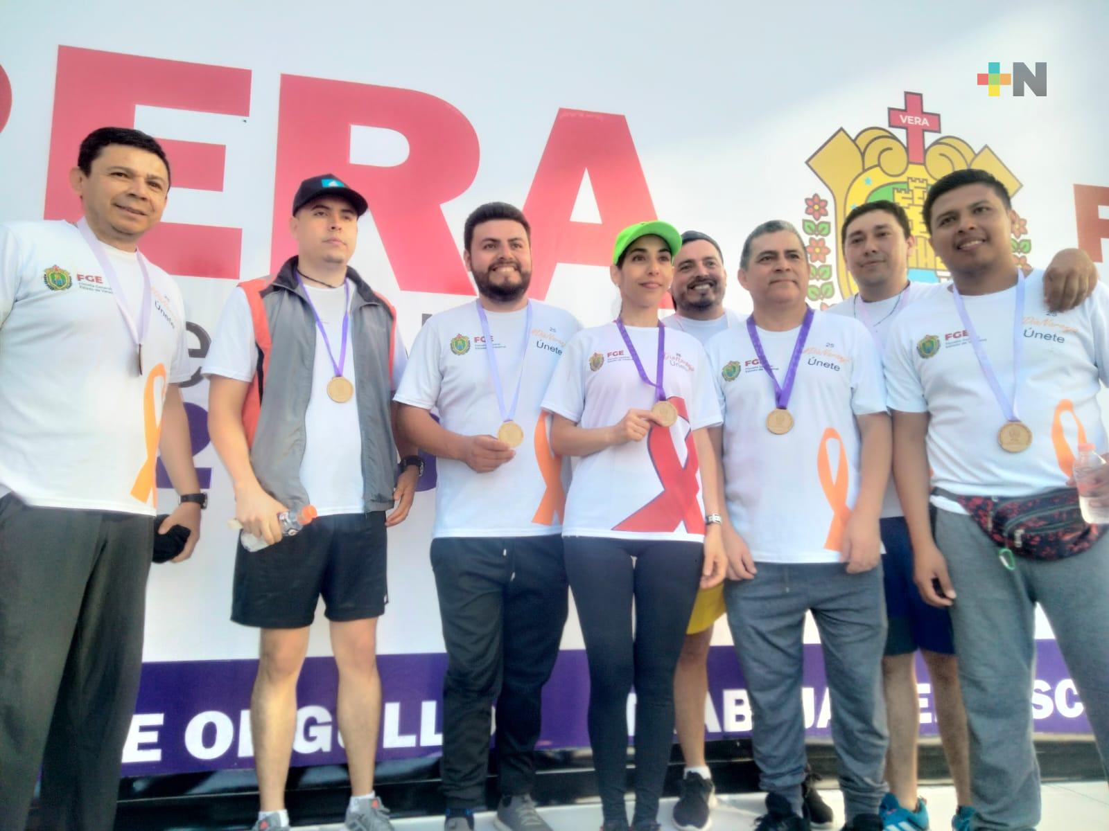 Carrera 6K de la FGE en Xalapa busca enfatizar el respeto a las mujeres