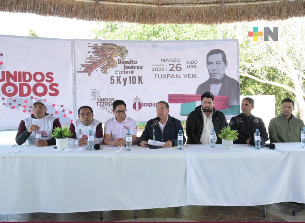 Carrera de 5K y 10K «Benito Juárez» de Tuxpan el 26 de marzo; registro abierto