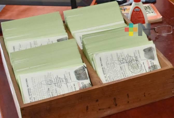 Jóvenes tuxpeños sin interés para tramitar cartilla del servicio militar