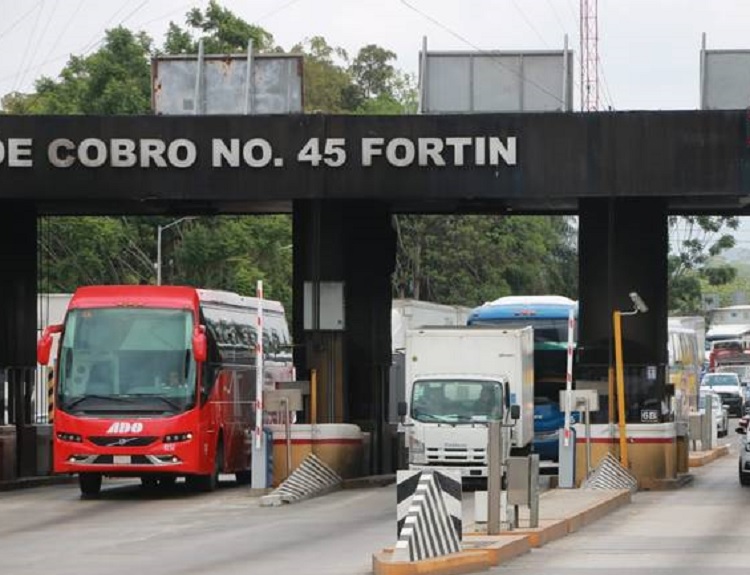 SICT suspende temporalmente el cobro en caseta de Fortín, este 5 de mayo