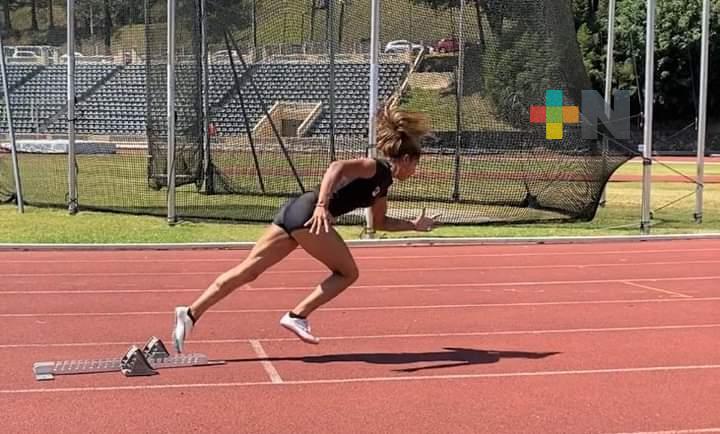 Velocista de Coatza en la antesala de la Universiada Nacional 2023