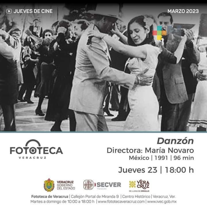 Proyectarán película Danzón el la Fototeca de Veracruz