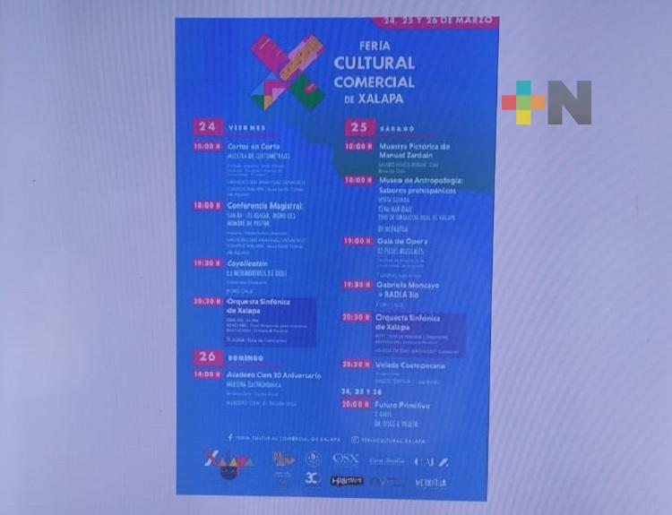 Empresarios e instituciones realizarán “Feria Cultural y Comercial Xalapa”