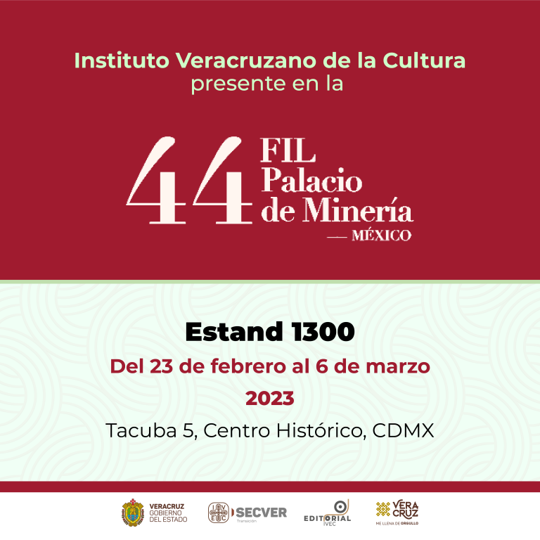 Participa IVEC en la FIL del Palacio de Minería con expoventa de libros y presentaciones editoriales