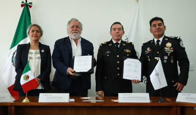 GN comparte banco de datos de perfiles genéticos a la Comisión Nacional de Búsqueda de Personas Desaparecidas