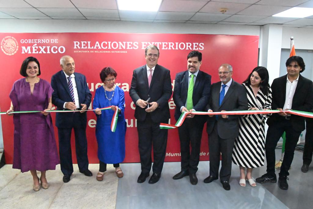 Canciller Ebrard abre en Mumbai primer consulado orientado a la innovación e inversión en ciencia y tecnología