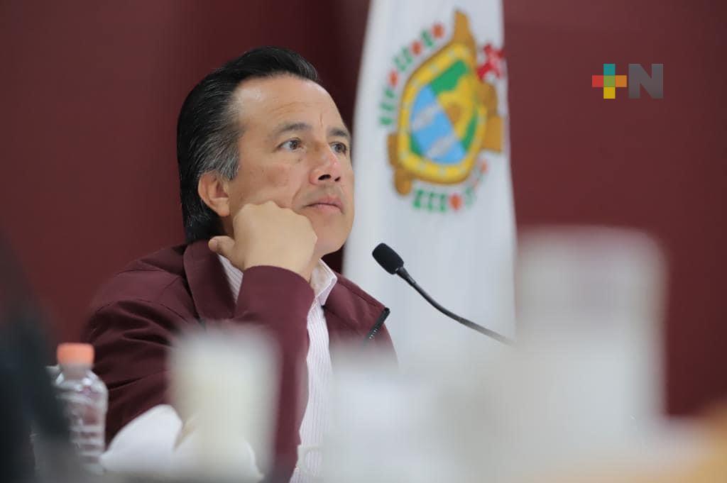 En Veracruz hay justicia, los trabajos de seguridad no se detienen: Gobernador