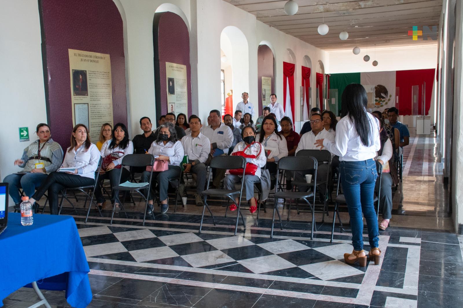 Capacita INEGI a autoridades de Córdoba para el Censo Nacional de gobiernos municipales 2023