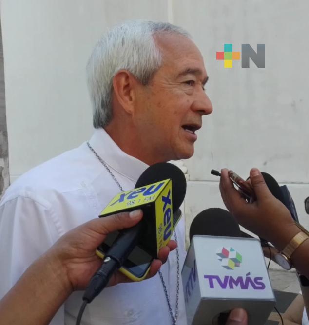 Recalcar honestidad y humildad en niños y jóvenes ante violencia: arzobispo de Xalapa