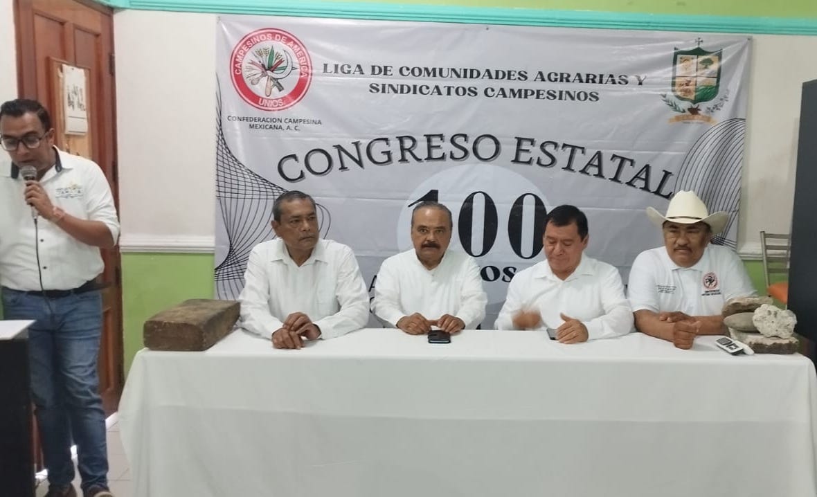 Festejan en Jamapa 100 años de la Liga de Comunidades Agrarias