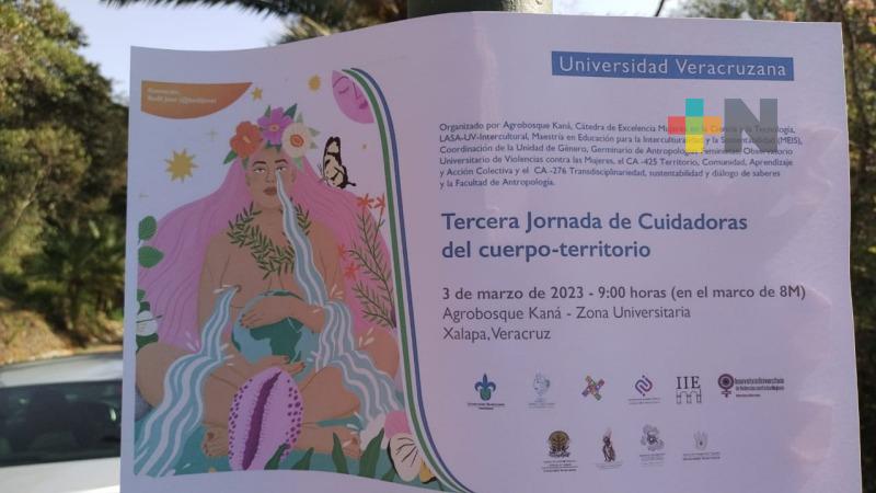 Celebran en Xalapa tercera jornada de cuidadoras del cuerpo-territorio