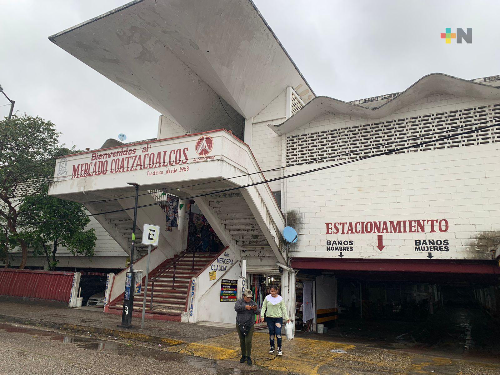 Sustituyen administrador de mercado Coatzacoalcos; se buscan mejoras del lugar
