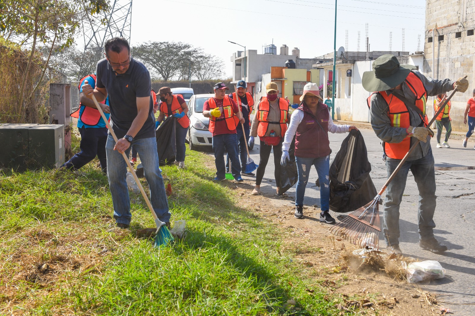Mi Calle Limpia, en Lomas de Santa Fe