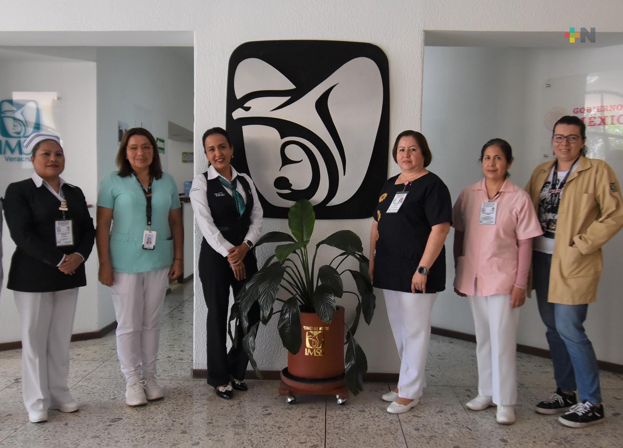 Reconoce IMSS Veracruz Norte contribución de orgullo, oportunidad y crecimiento de la mujer
