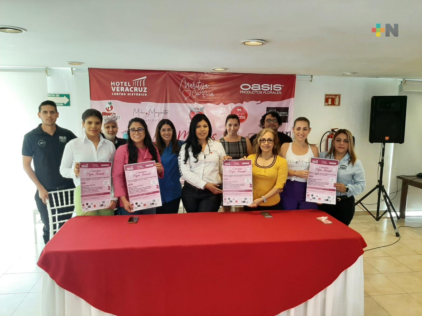 Brindarán empresarias capacitación a mujeres en el negocio de la floristería