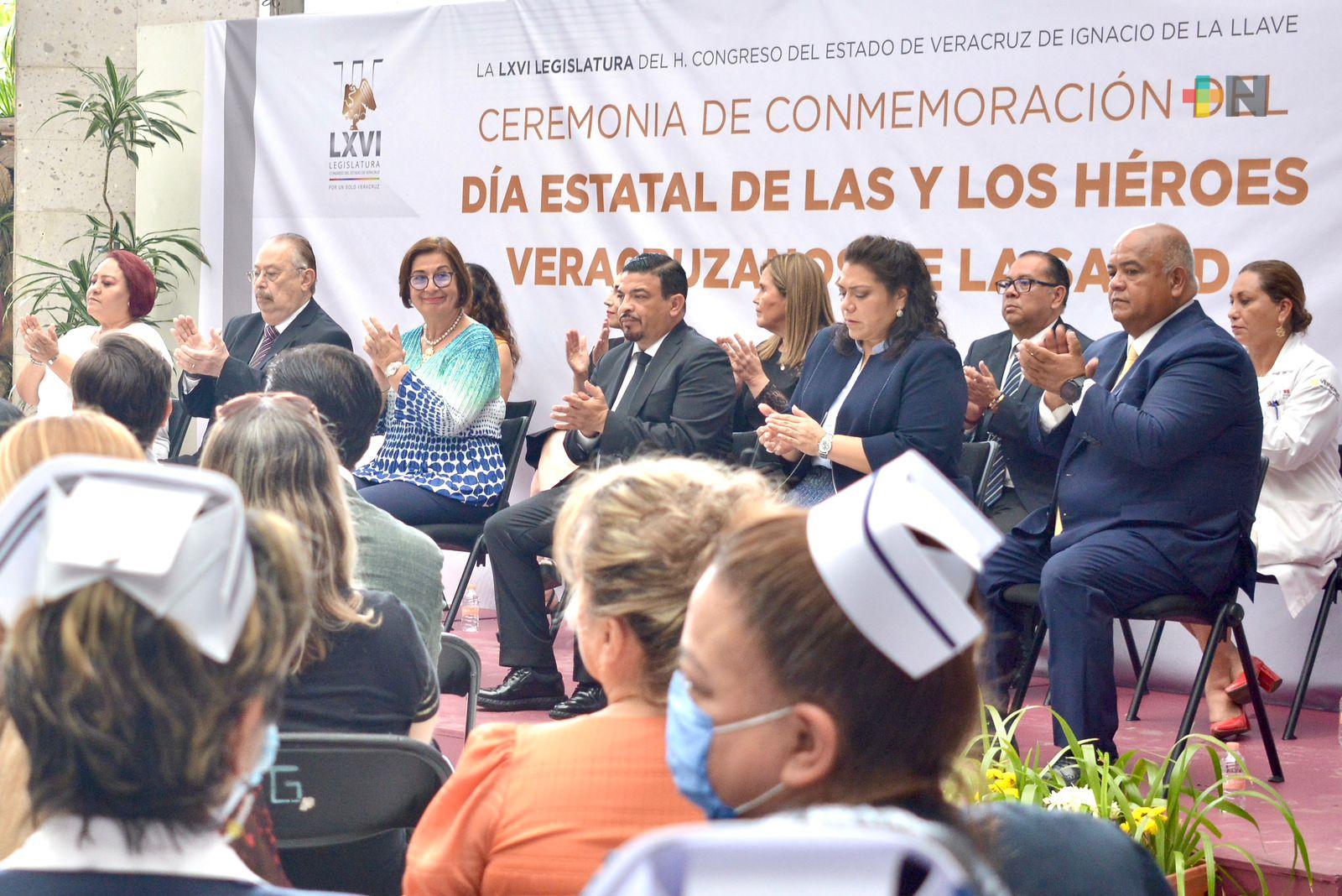 Honra Congreso local, memoria de las y los Héroes Veracruzanos de la Salud