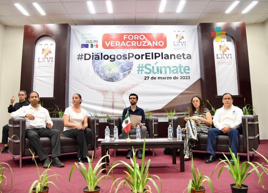 Realizan en Congreso del Estado,  «Diálogos por el Planeta»