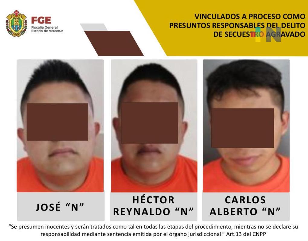 Tres personas son vinculadas a proceso como presuntos responsables de secuestro agravado