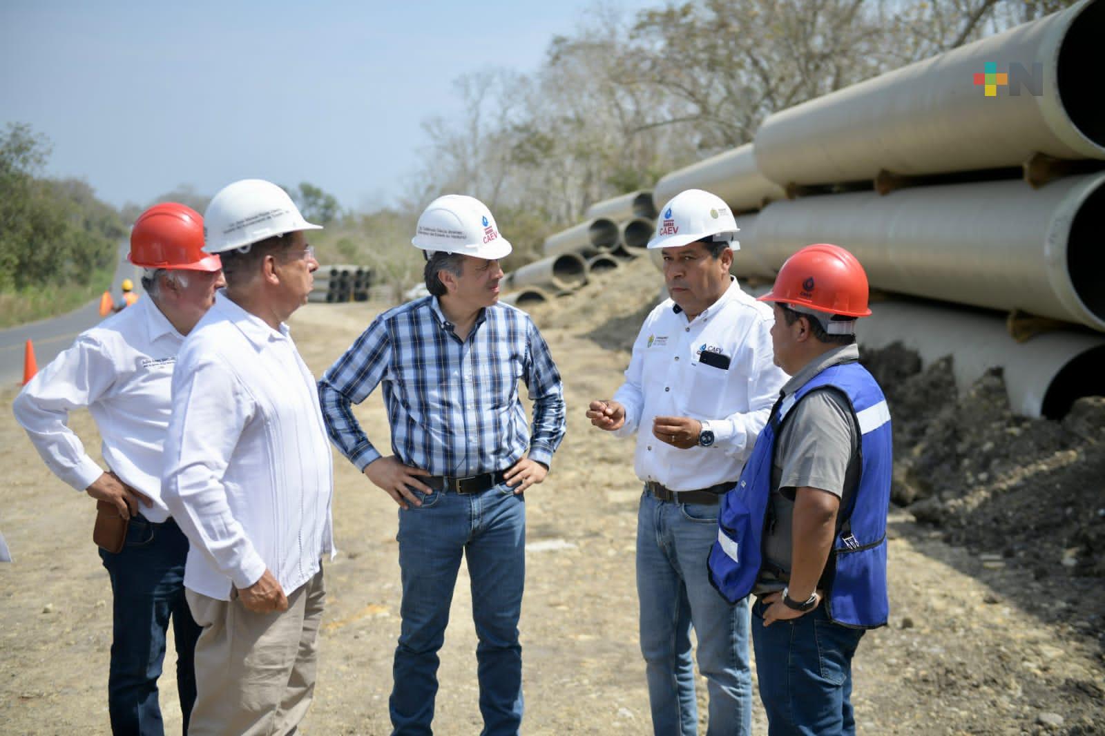 Histórico rescate al sistema de agua potable en Tuxpan, supera los 700 mdp