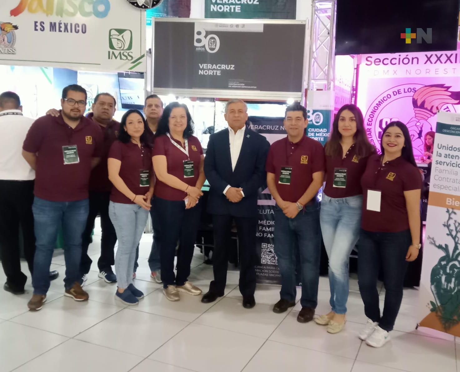 Ofrece IMSS en Veracruz Norte contratación de médicos especialistas