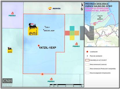 Empresa de exploración confirma reservas de crudo frente a Coatzacoalcos