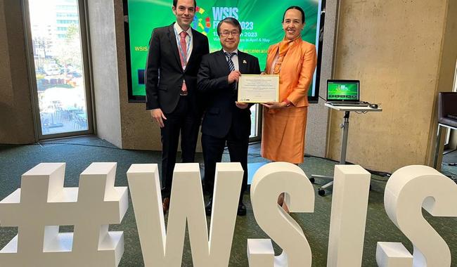 Recibe SICT premio internacional por proyecto de Inclusión Digital