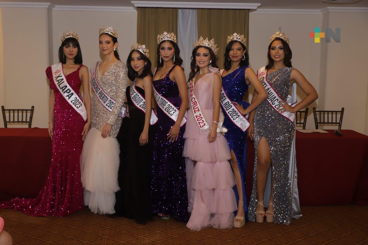Fusiona «Teen Mexicana-Veracruz 2023» belleza y labor altruista