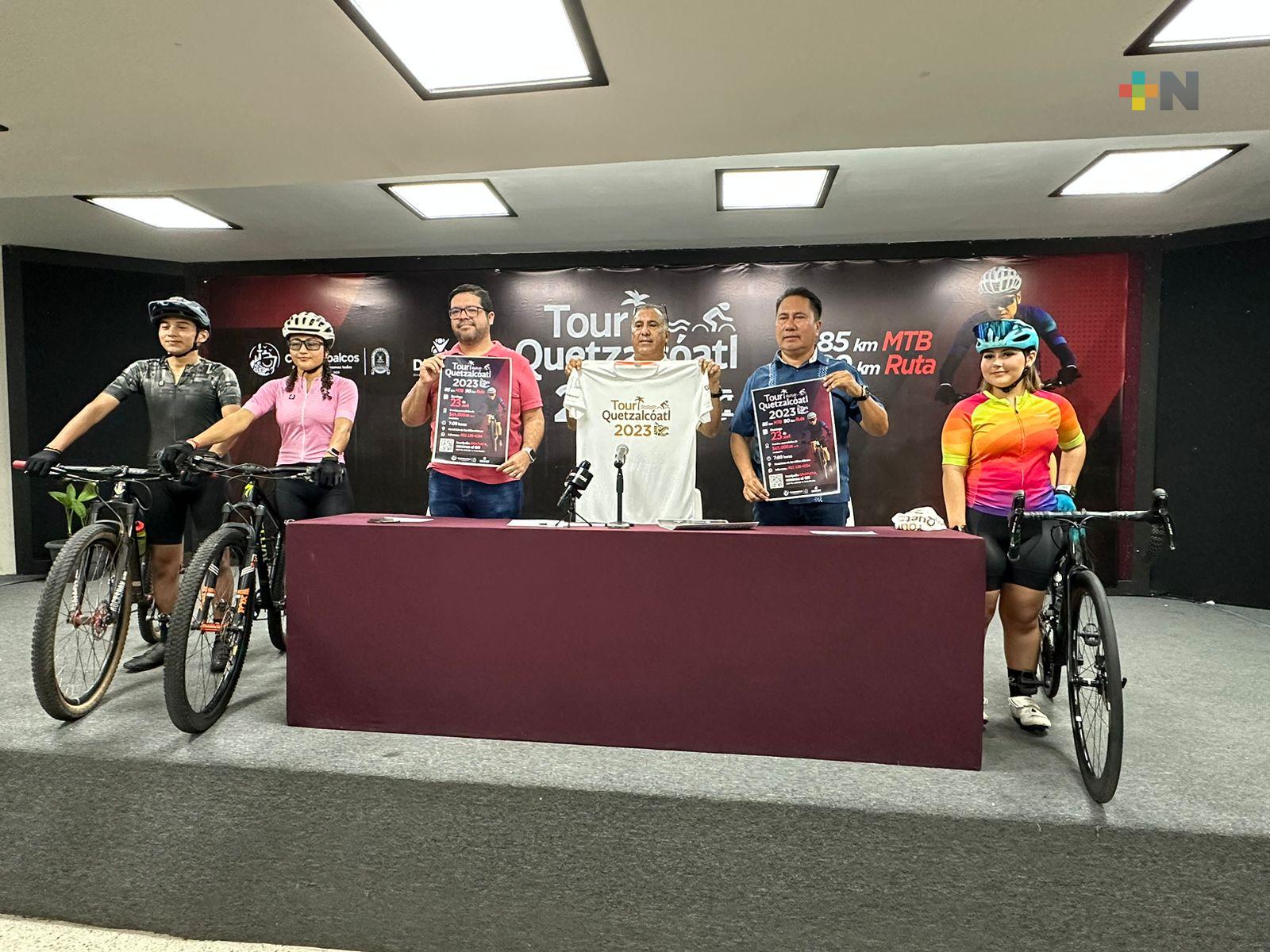 El 23 de abril se realizará el Tour Quetzalcóatl en Coatzacoalcos