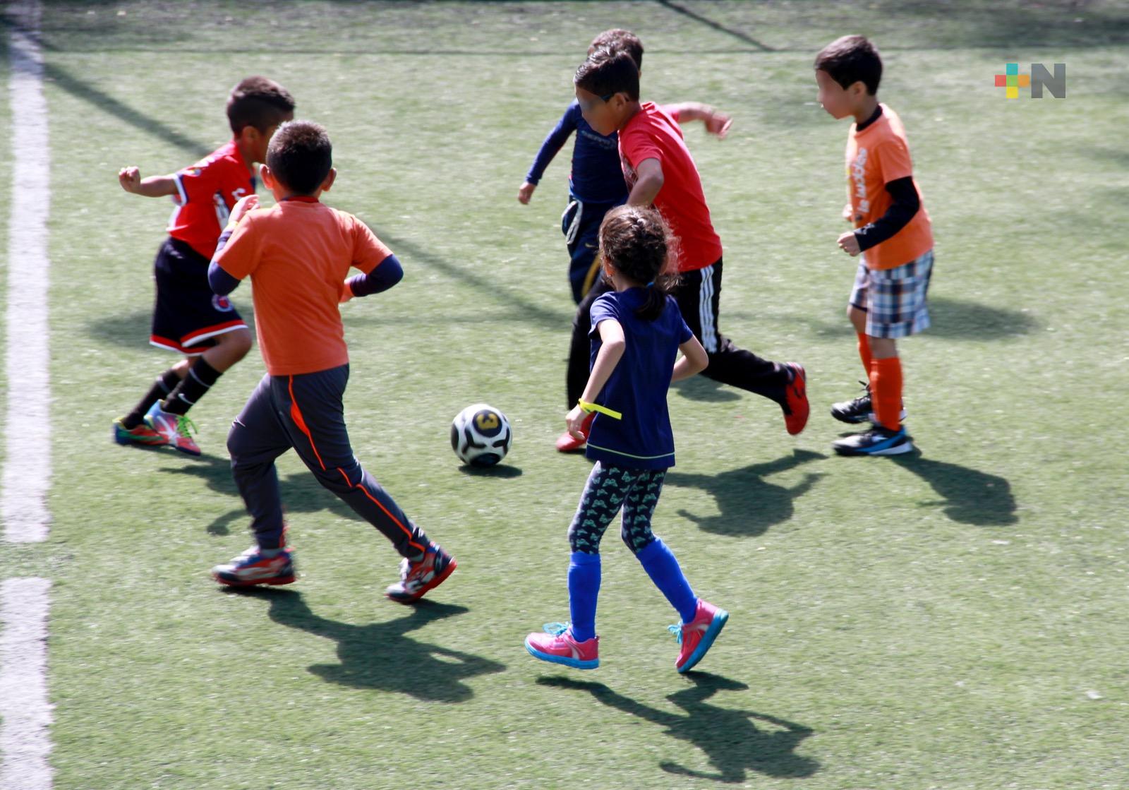 En Xalapa se juega el Torneo municipal interligas de Futbol 7