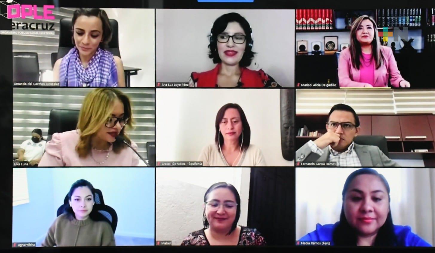 OPLE Veracruz realiza conversatorio «Por un mundo digital inclusivo: Innovación y tecnología para la igualdad de género»