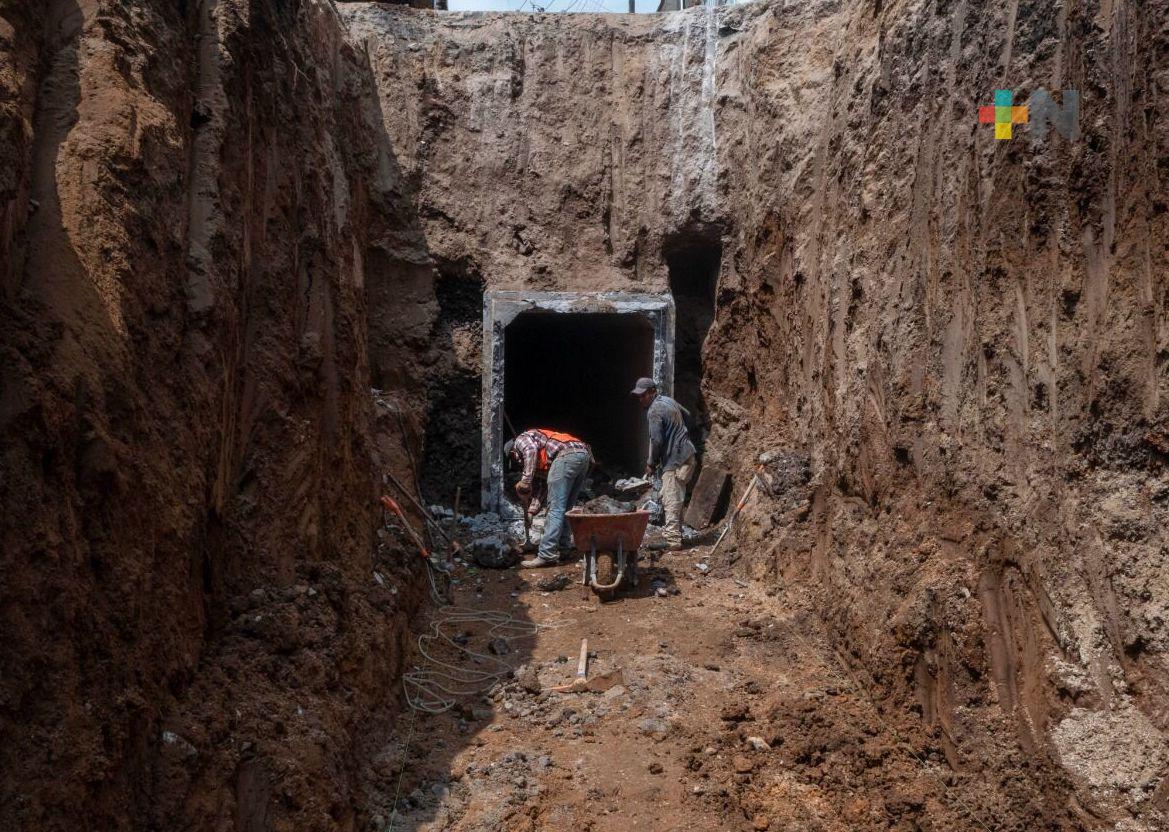 Colector Vicente Guerrero mejorará calidad de vida, de las familias