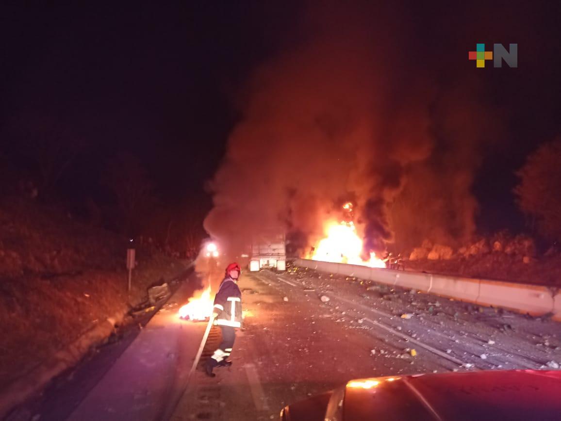 Reporta SPC accidente vehicular en Cuitláhuac