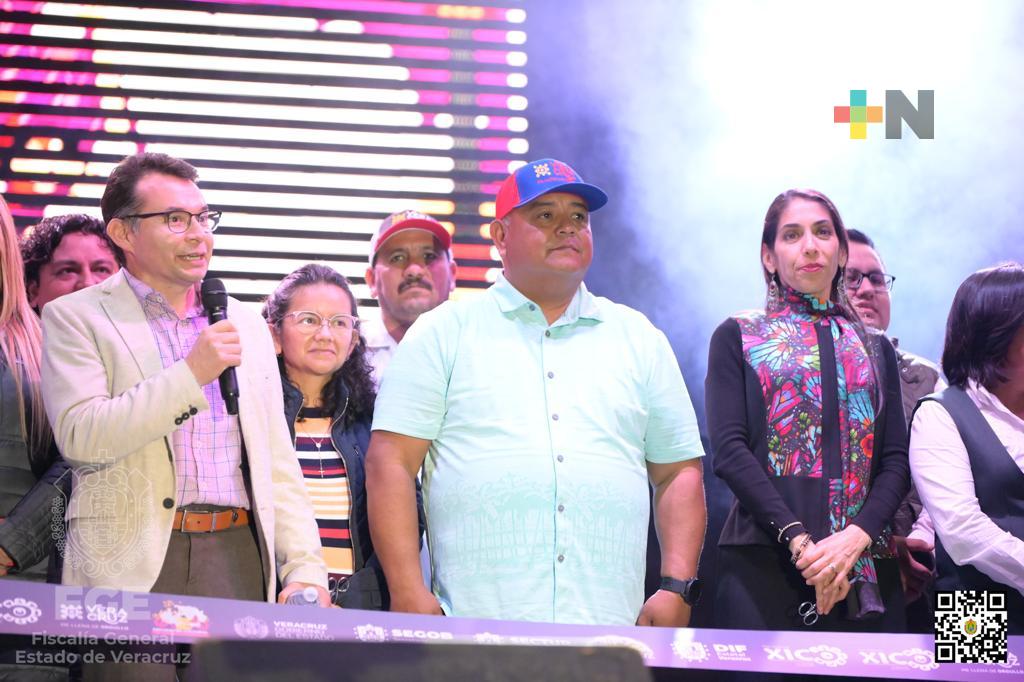 Asiste Fiscal general a inauguración del Encuentro Cultural Orgullo Veracruzano