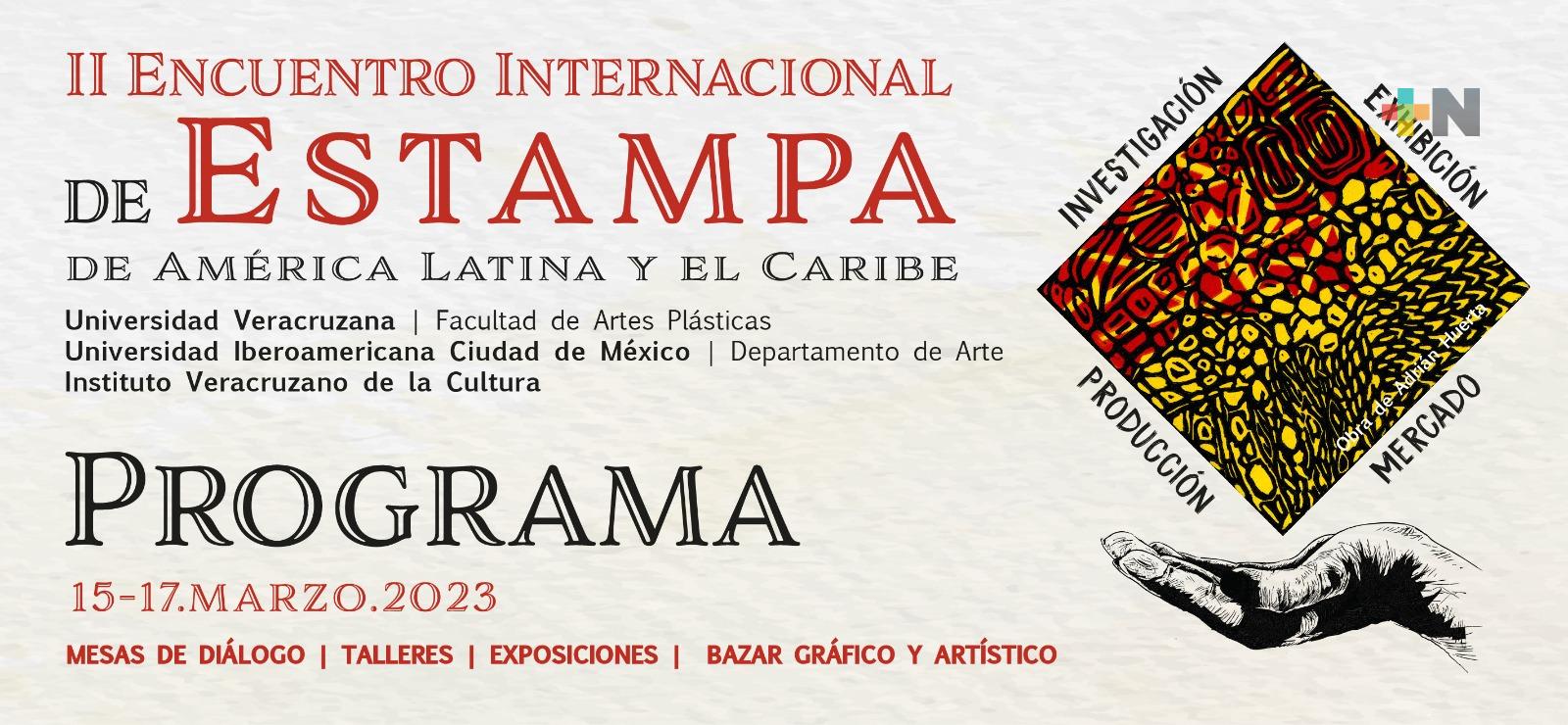 Estampa de América Latina y el Caribe, encuentro internacional en la Galería de Arte de Xalapa