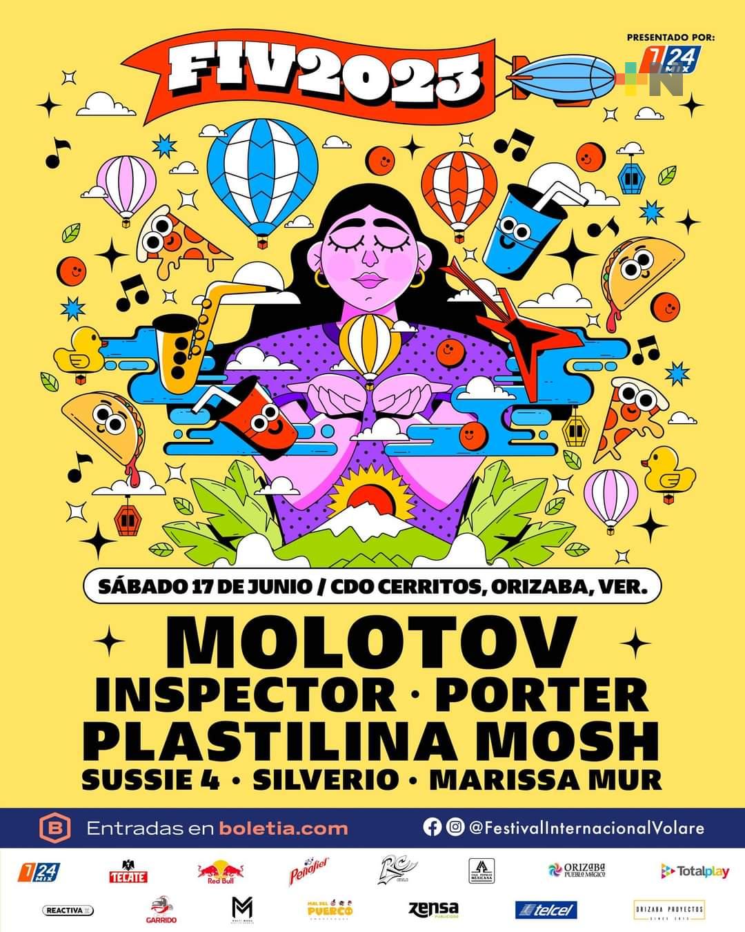 Presentan festival «Volare 2023» a realizarse en Orizaba