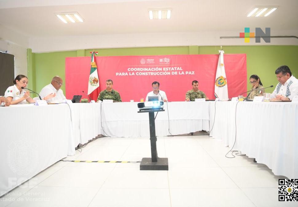 En Nanchital sesionó la Mesa para la Construcción de la Paz