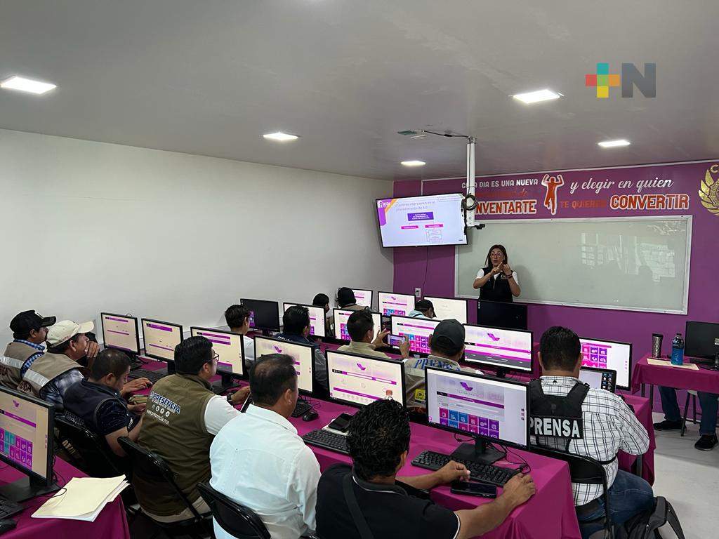 Capacitan CEAPP e IVAI a periodistas de Coatzacoalcos y Las Choapas