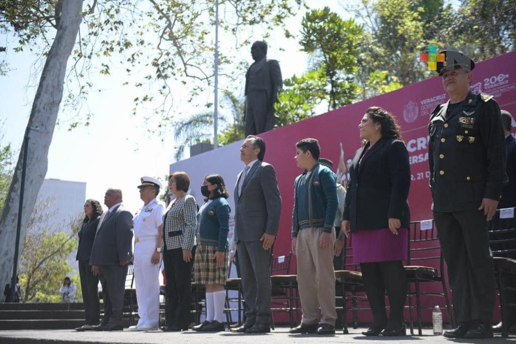 Con el sentimiento liberal juarista, defendemos la nación democrática: Gobernador