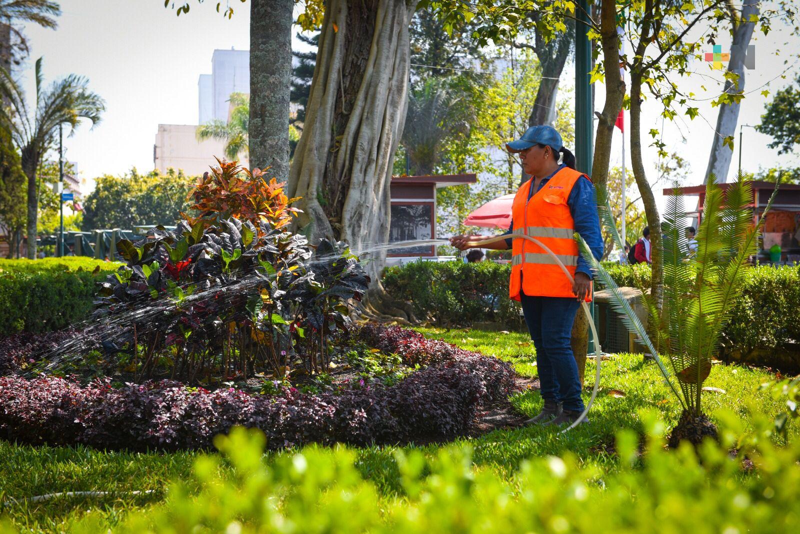 Reconoce Ayuntamiento labor del personal de Parques y Jardines