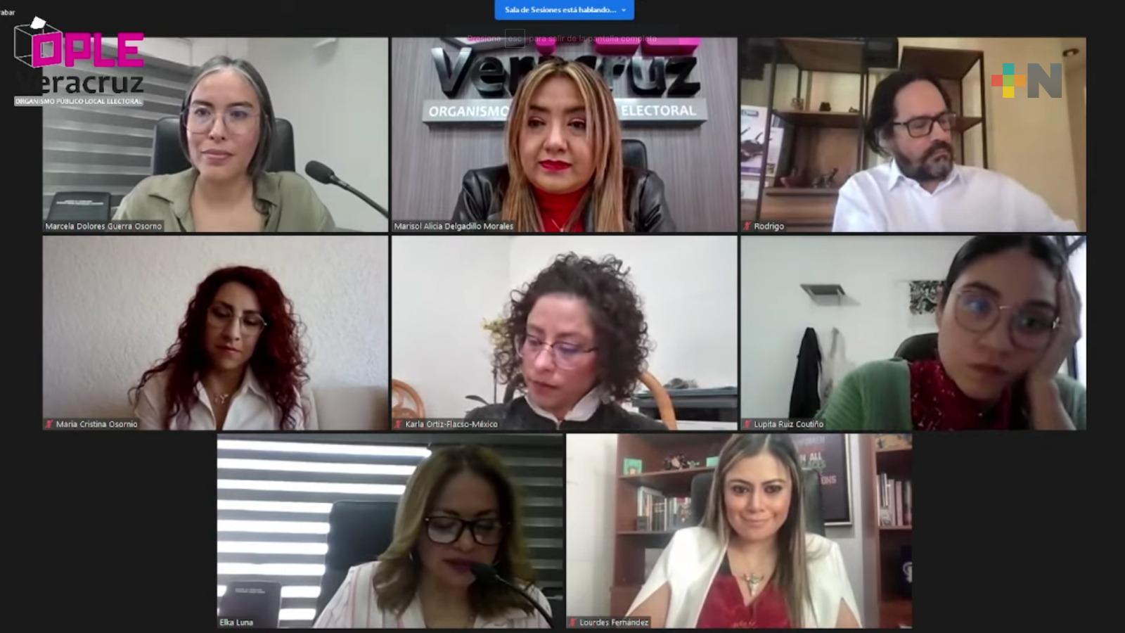 Celebra OPLE, Foro por la democracia “Representación paritaria, democracia interna y reelección”