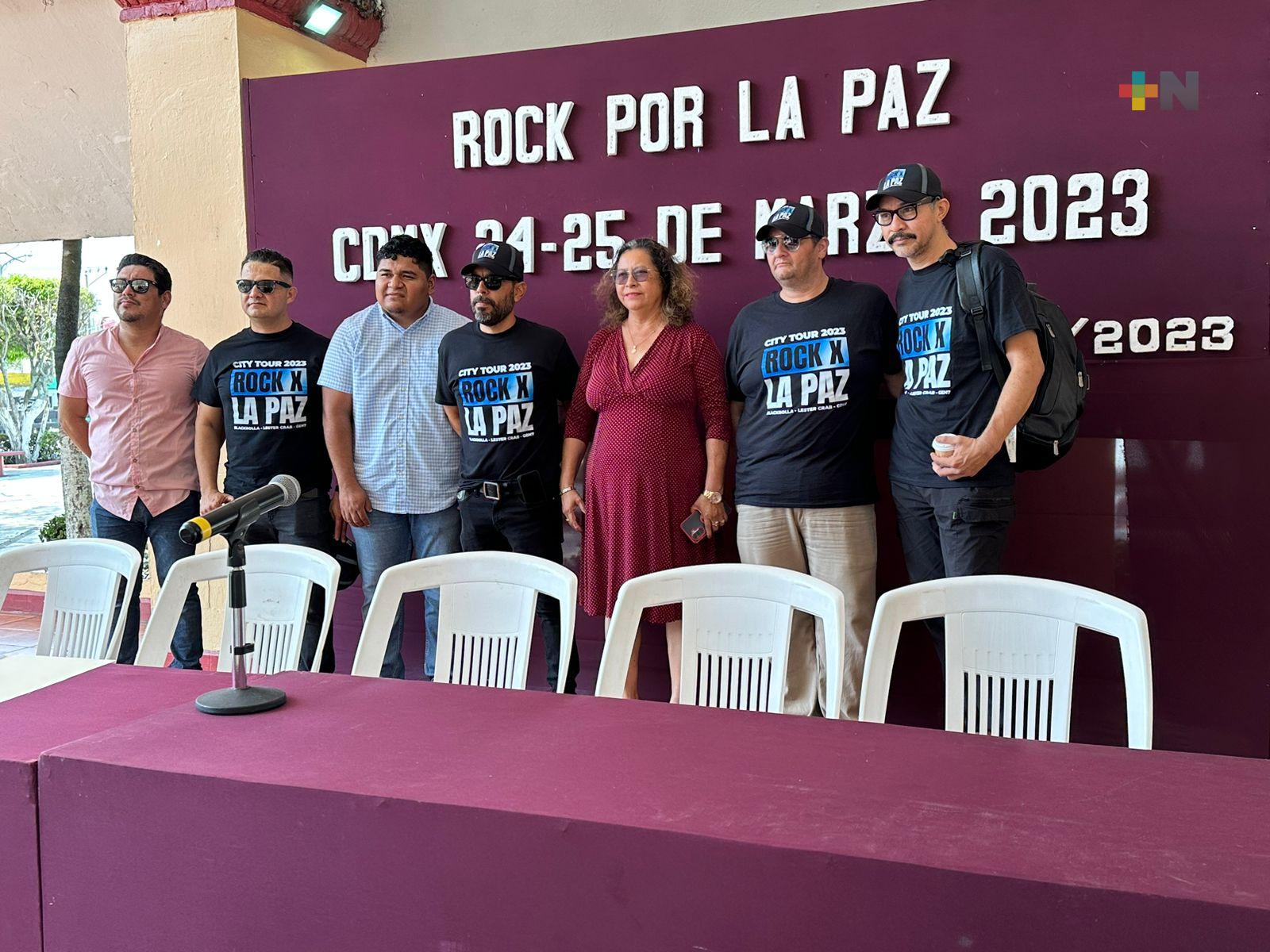 Realizarán bandas de rock  un tour por la paz en CDMX