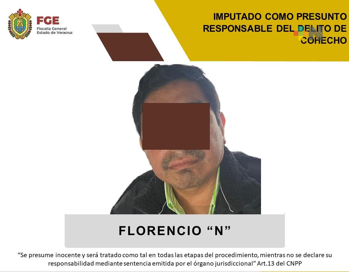 Dictan prisión preventiva justificada por cohecho, al juez Florencio «N»