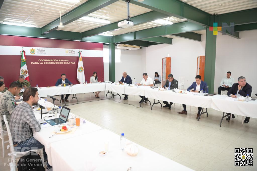 En Emiliano Zapata sesiona la Mesa para la Construcción de la Paz